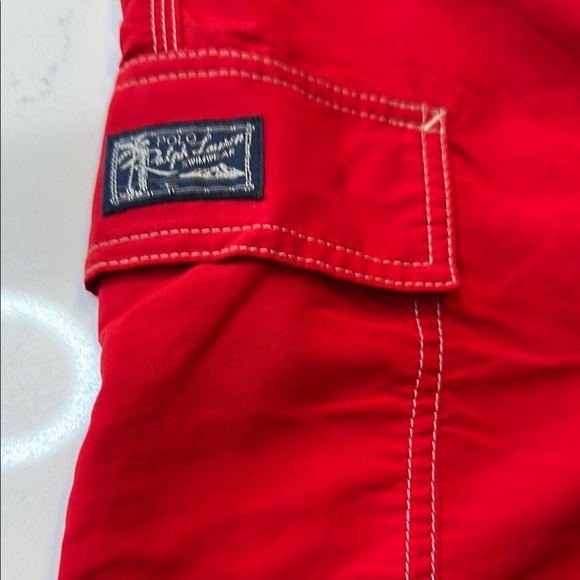 Polo by Ralph Lauren Red Swim Board Shorts Quick-Dry Size M - Picture 5 of 16
